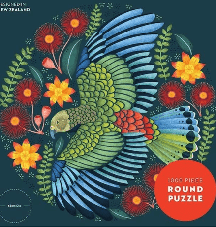 Catherine Marion Art 1000 Piece Round Jigsaw Puzzle - Cheeky Kea