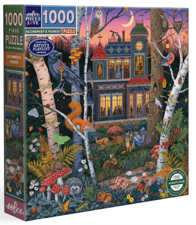 eeboo 1000 Piece Jigsaw Puzzle Alchemist Forest
