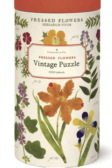 Cavallini Pressed Flowers Puzzlesnz