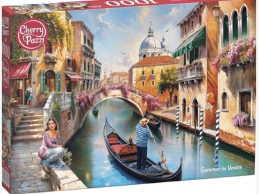 Cherry Pazzi 1000 Piece Jigsaw Puzzle Summer in Venice