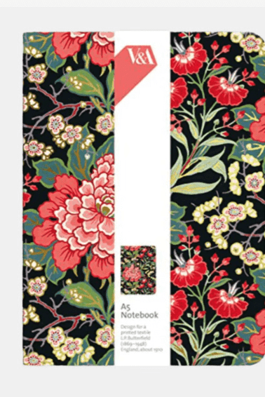 Museums & Galleries Peony & Prunus A5 Luxury Notebook $15.00