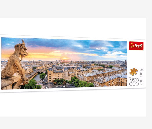 Trefl 1000 Piece Panorama Jigsaw Puzzle View From Notre Dame Cathedral Paris