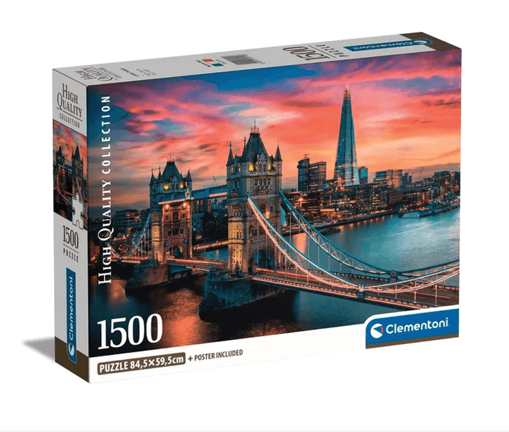 Clementoni 1500 Piece Jigsaw Puzzle London Twilight