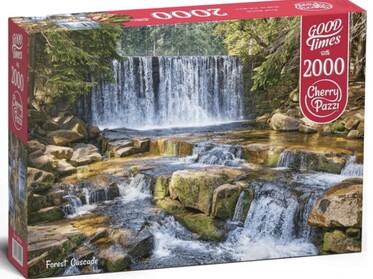 Cherry Pazzi. 2000 Piece Jigsaw Puzzle Forest Cascade