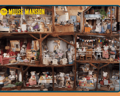 Bekking & Blitz 1000 Piece Jigsaw Puzzle: The Mouse Mansion