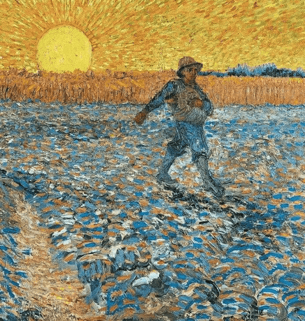 Grafika Art 1000 Piece Jigsaw Puzzle Van Gogh - Le Semeur, 1888