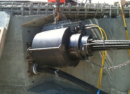 PTG Multistrand Post Tensioning component