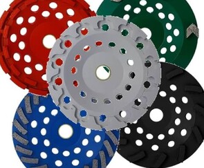 Diamond grinding cup wheels