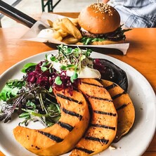 Enjoy a hot beverage and delicious food at Clementine Cafe in Amber Garden Centre, Cambridge