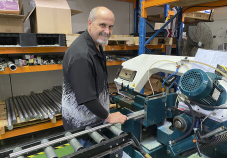 FOUNDER AND CEO - ANTONIO DANIELI - Our workshop on the North Shore in Rosedale, Auckland