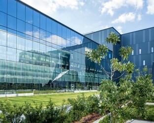 window shades in new va hospital in New Orleans by kj installations