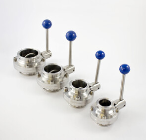 FBVM76 - FBVM76-FERRULE BUTTERFLY VALVE WITH MULTI POSITION HANDLE