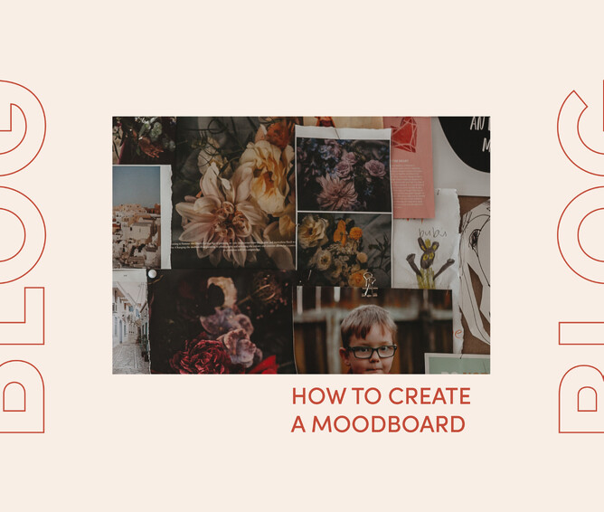 Blog written about creating a mood boards for your business brand. Creative Box. Waikato. New Zealand.