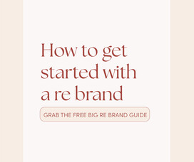Where do you start with a business rebrand?