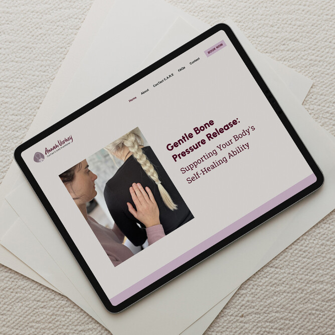 Branding for Annah Verheij. Creative Box Graphic Designer New Zealand