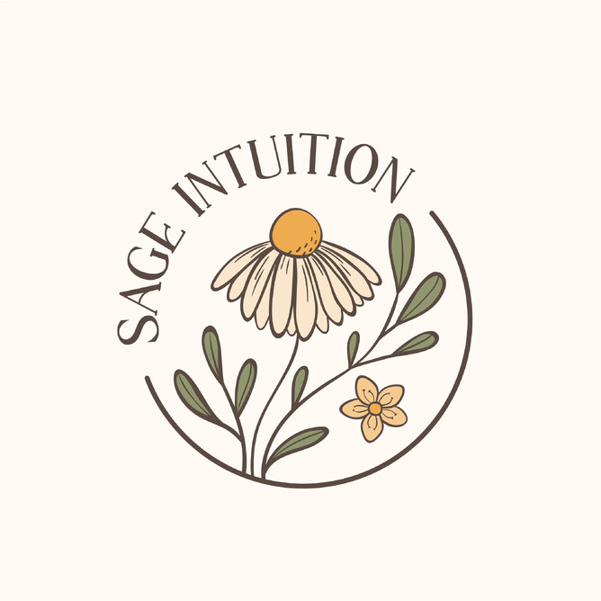 Branding for Sage Intuition. Creative Box Graphic Designer New Zealand