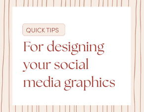 Design tips for your social media posts