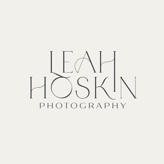 Image of Leah Hoskin Photographer logo. Designed by Creative Box. Waikato, New Zealand.