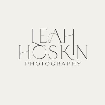  Image of Leah Hoskin Photographer logo. Designed by Creative Box. Waikato, New Zealand. 