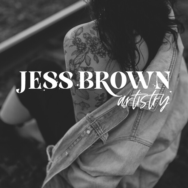 Full branding for tattoo artist, Jess Brown Artistry. Creative Box, Waikato, New Zealand