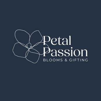  Image of Petal Passion's logo. Designed by Creative Box. Waikato, New Zealand. 