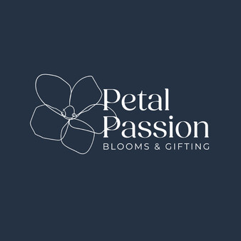 Image of Petal Passion's logo. Designed by Creative Box. Waikato, New Zealand.
