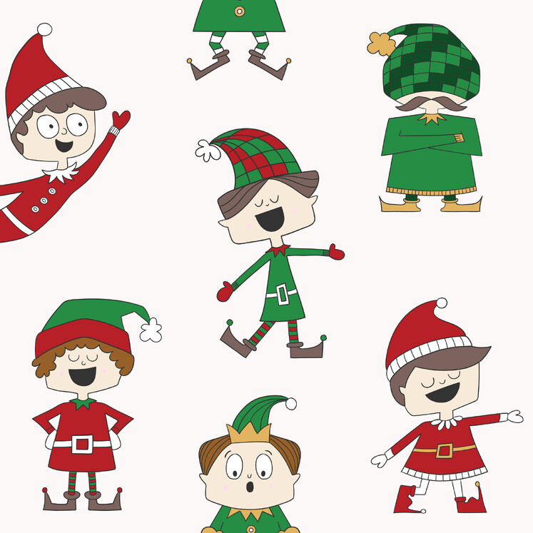 Digital illustration of girls swimming. By Creative Box, New Zealand