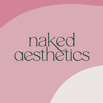  Image of Naked Aesthetics logo. Designed by Creative Box. Waikato, New Zealand. 
