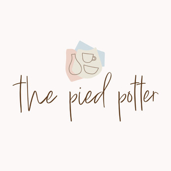  Image of The Pied Potter logo. Designed by Creative Box. Waikato, New Zealand. 
