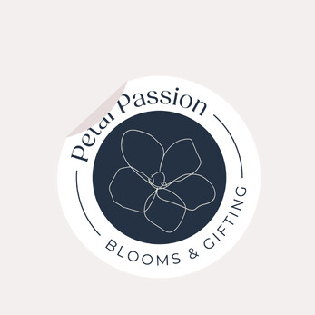  Image of Petal Passion's logo. Designed by Creative Box. Waikato, New Zealand. 