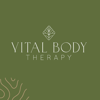  Image of Vital Body Therapy's logo. Designed by Creative Box. Waikato, New Zealand. 