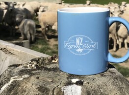 NZ Farm Girl accessories enamel cup