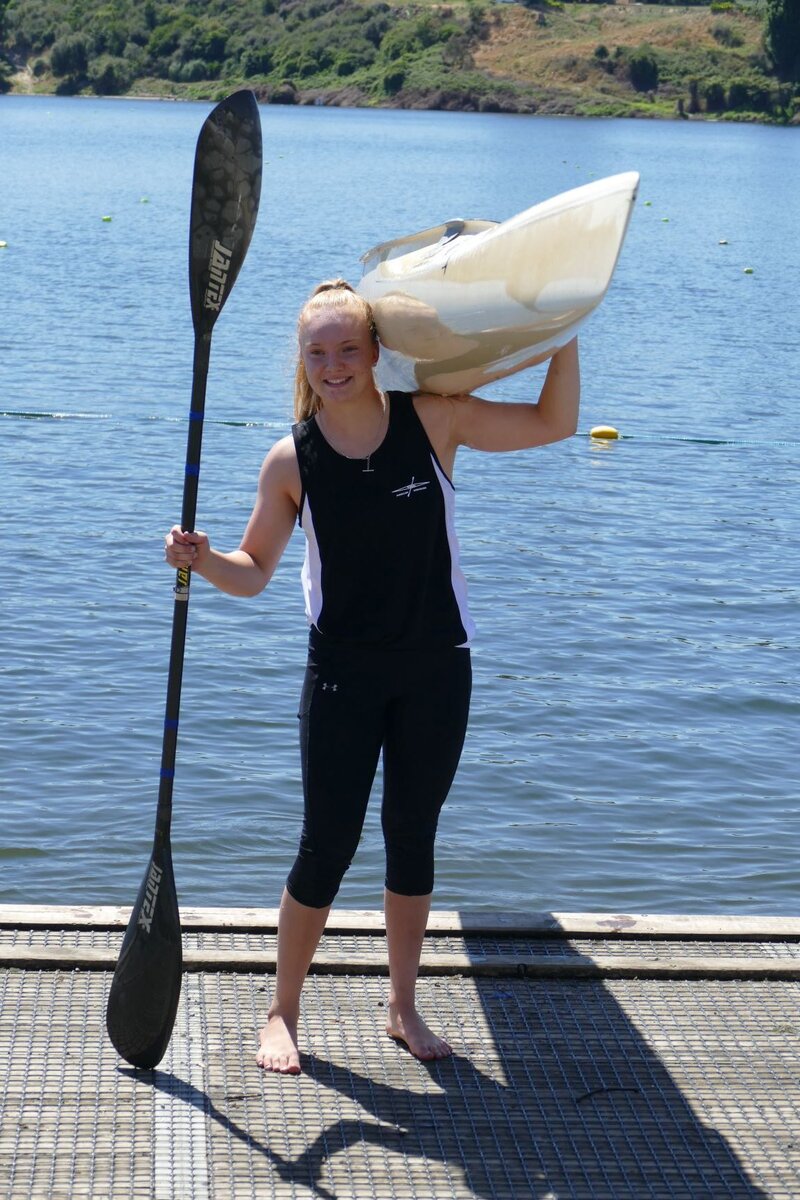 Success at the NZ Kayak Racing Champs Hastings Girls High School