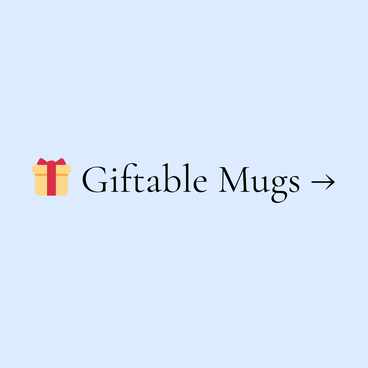 Giftable mugs from coffee and moo