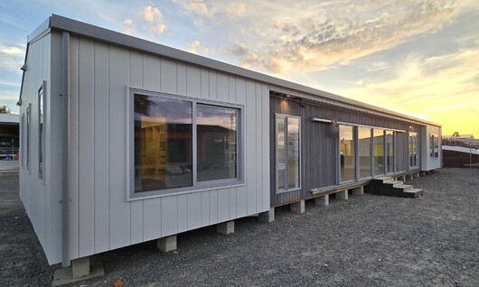 Elevate tilt 145 transportable home