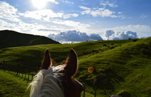 stunning views on a horses back