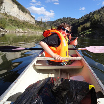 Whanganui River 2 hour Canoe Trip