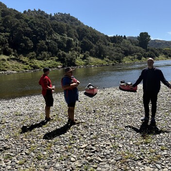 Canoe trip on the Whanganui River