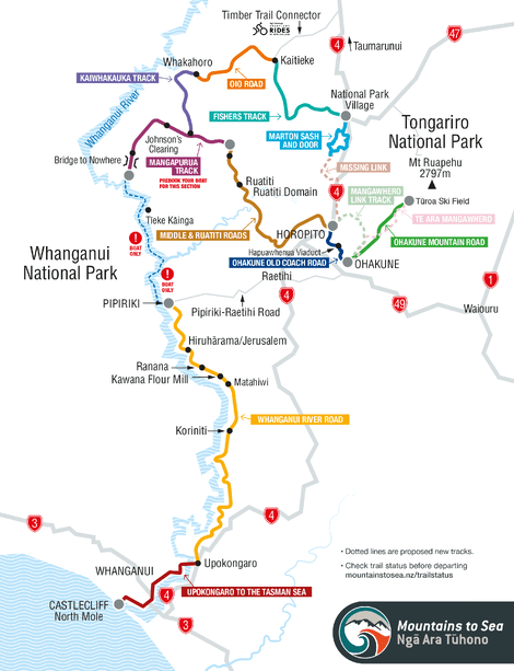 Download the Official Mountains to Sea Trail Guide