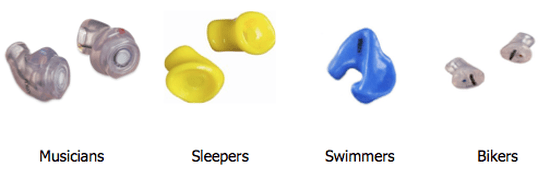 Ear impression types - Ear Suction Hawke's Bay