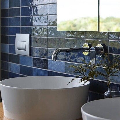 Diesel Living Camp Rock Blue Cambridge Tiles