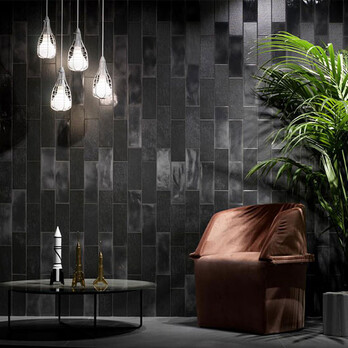 Diesel Living Camp Canvas Black Cambridge Tiles