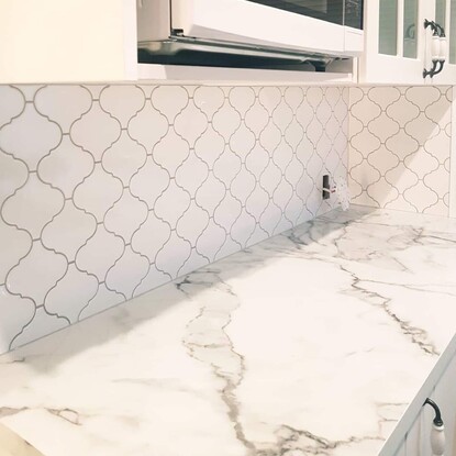 Alhambra White Gloss Cambridge Tiles