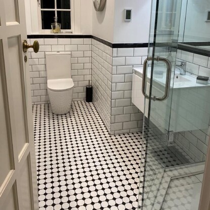 York Octagonal Cambridge Tiles