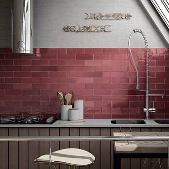 Artisan Burgundy Cambridge Tiles