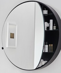 Round Box mirror - 900 x 900 x 120mm