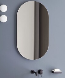 Oval mirror - 900 x 500 x 40mm