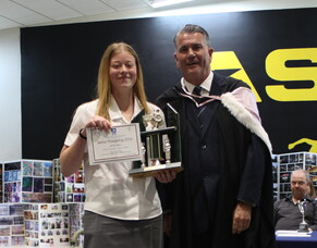 Top of the class for Amber Klaus