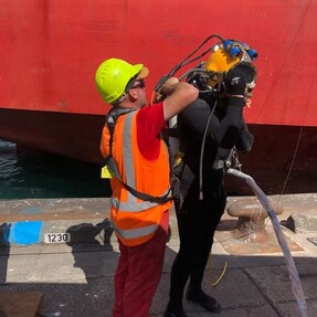 Vessel - Preparing a Diver for a Vessel Inspection
