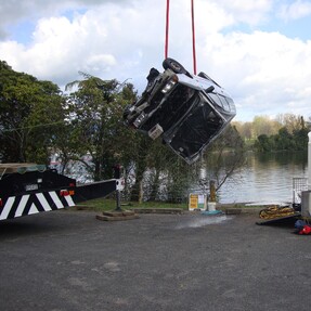 Recovery vehicle salvage